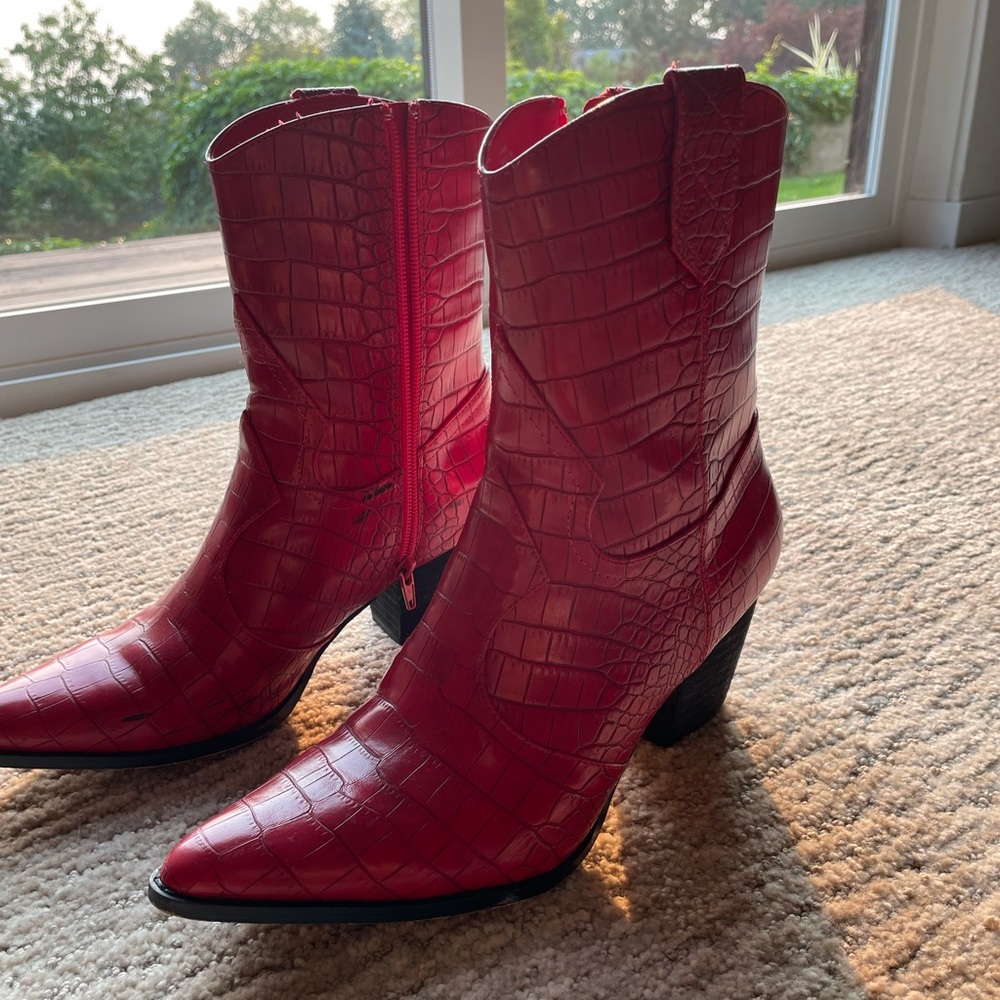 Red Cowgirl Boots